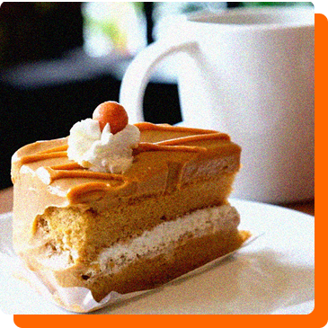 キャラメルケーキ